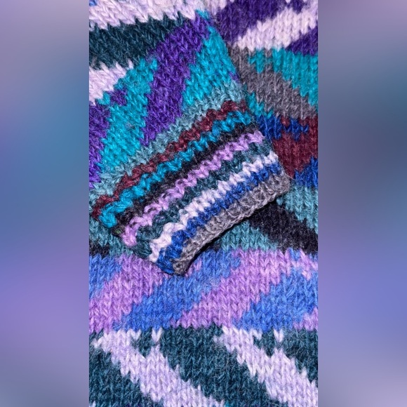 Vintage The North Face “Windy Pass” Wool Sweater – XL – Made in USA - Picture 3 of 4